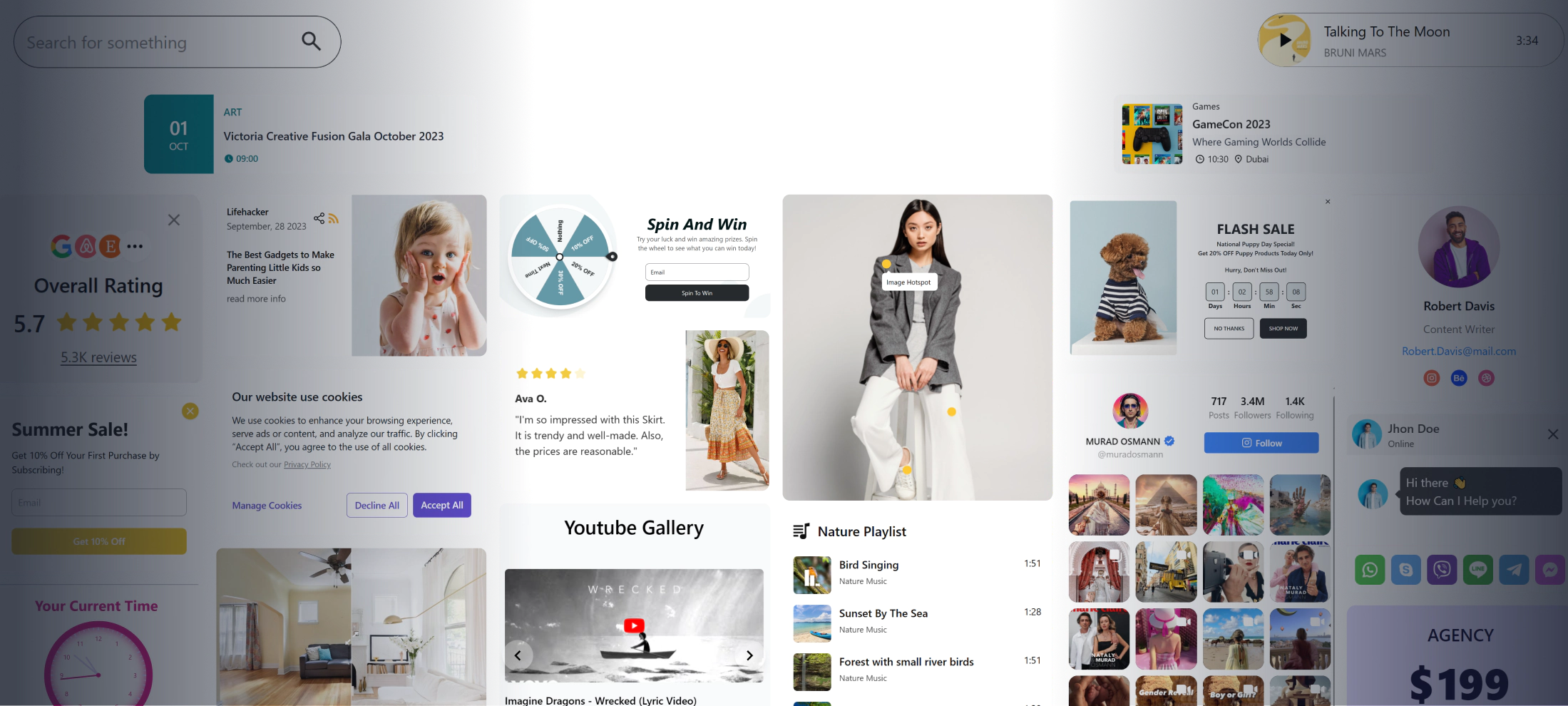Beagle Blocks — Popups, forms, reviews, social feeds and more